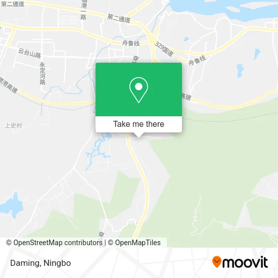 Daming map