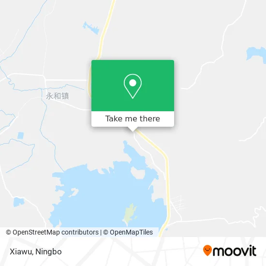 Xiawu map