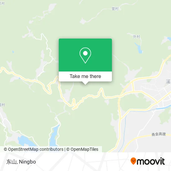 东山 map