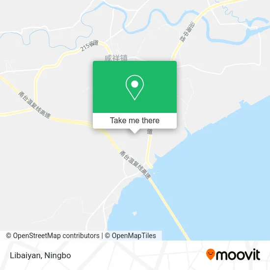 Libaiyan map
