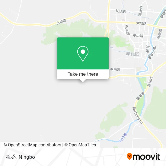 樟岙 map