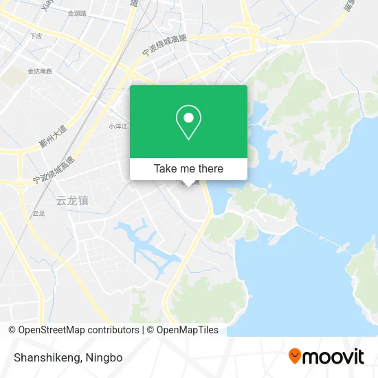 Shanshikeng map
