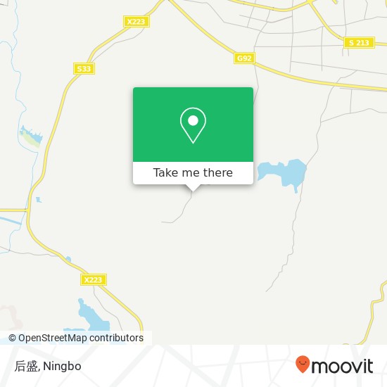 后盛 map