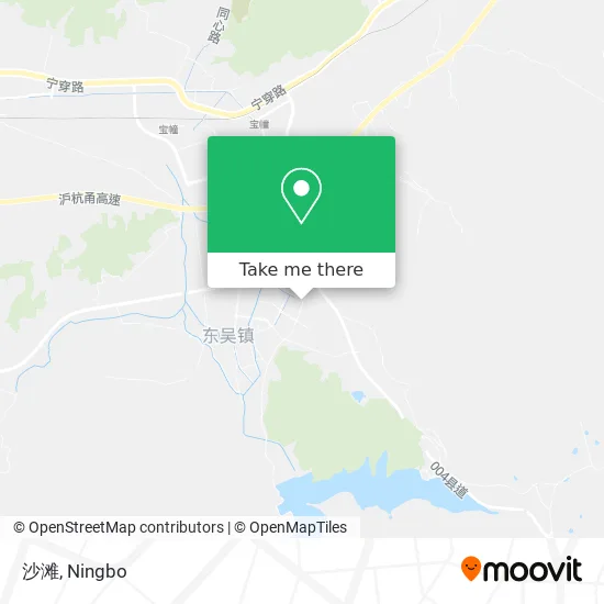 沙滩 map