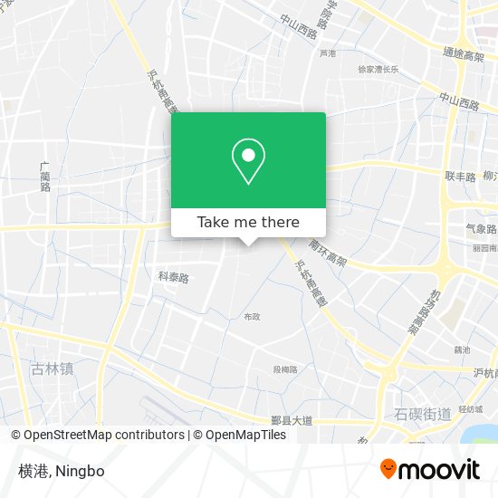 横港 map