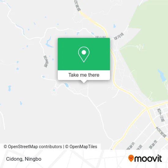 Cidong map
