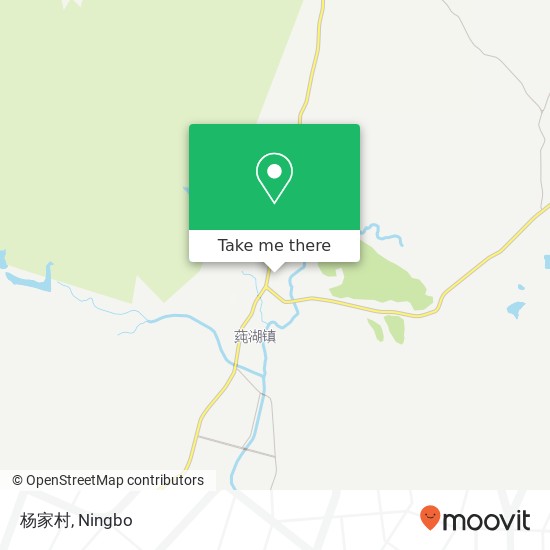 杨家村 map