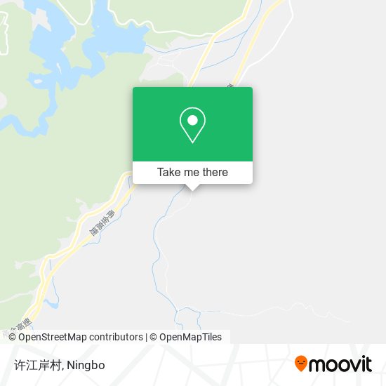 许江岸村 map