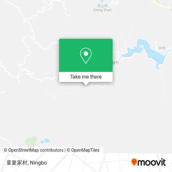 童夏家村 map