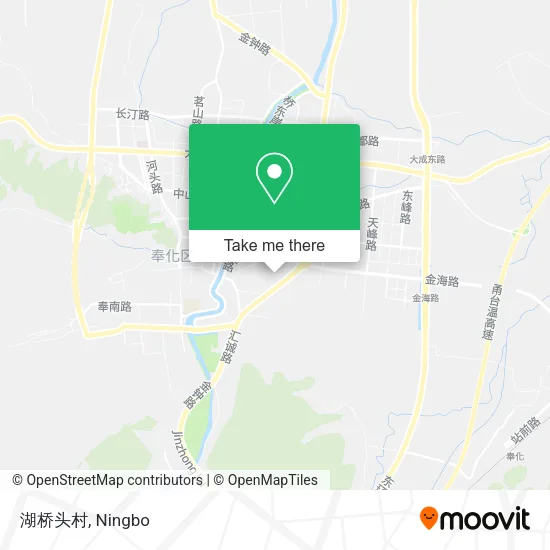 湖桥头村 map