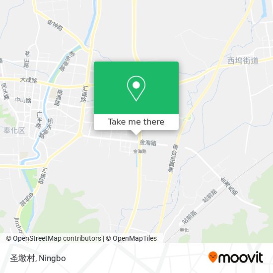 圣墩村 map