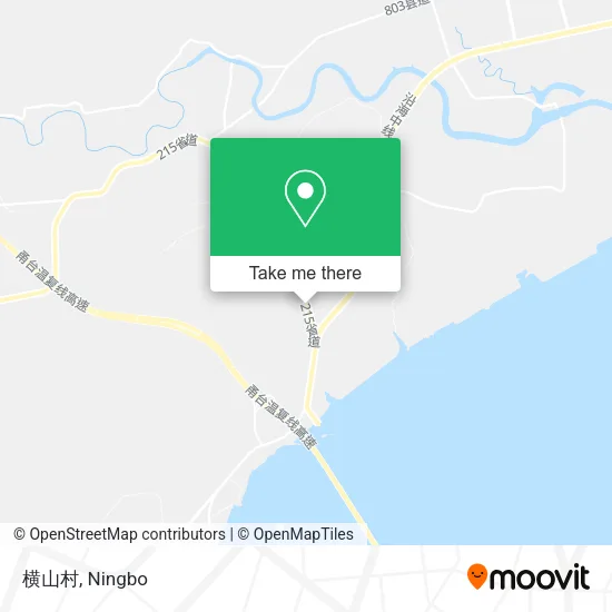 横山村 map