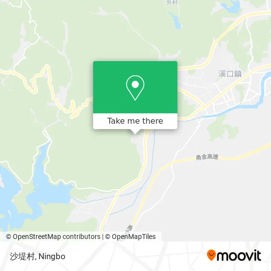 沙堤村 map