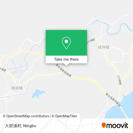 大碧浦村 map