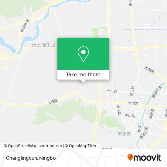 Changlingcun map