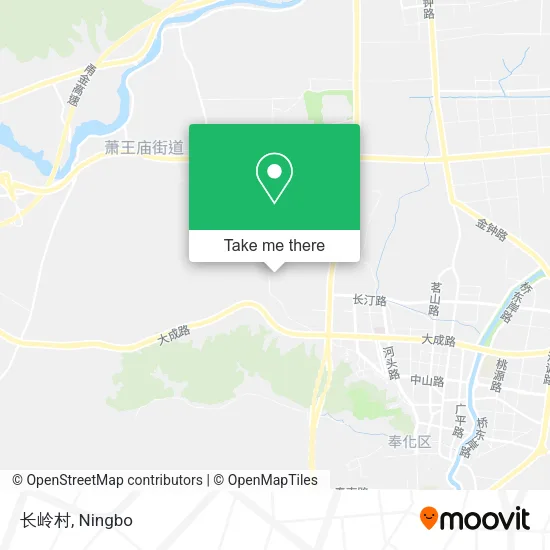 长岭村 map