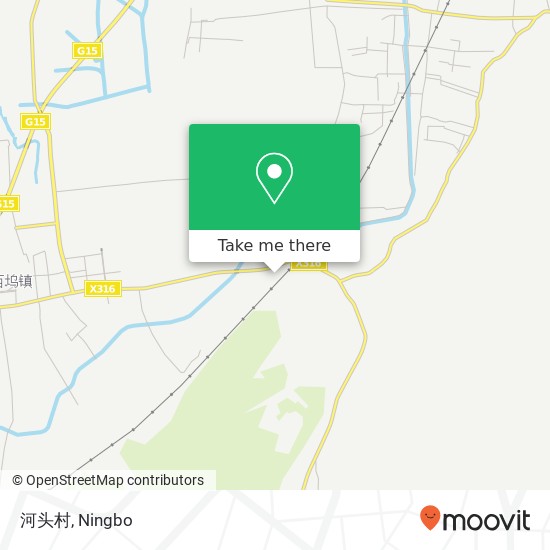 河头村 map
