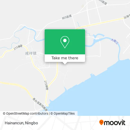 Hainancun map
