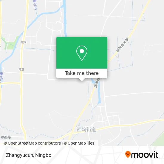 Zhangyucun map