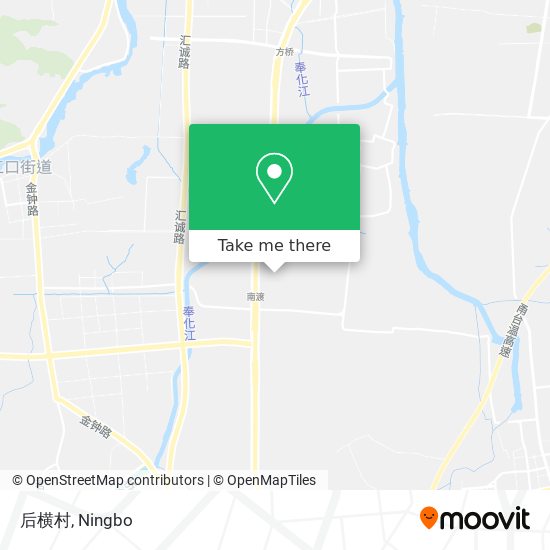 后横村 map