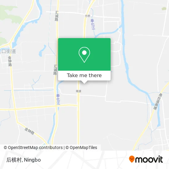 后横村 map