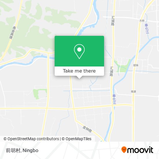 前胡村 map