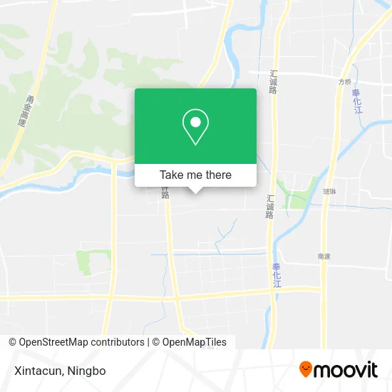 Xintacun map
