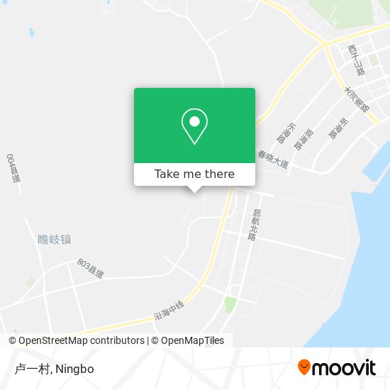 卢一村 map