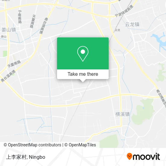 上李家村 map