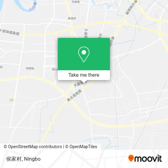 侯家村 map