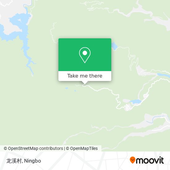 龙溪村 map