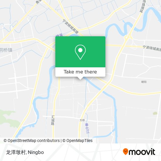 龙潭墩村 map