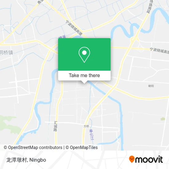 龙潭墩村 map