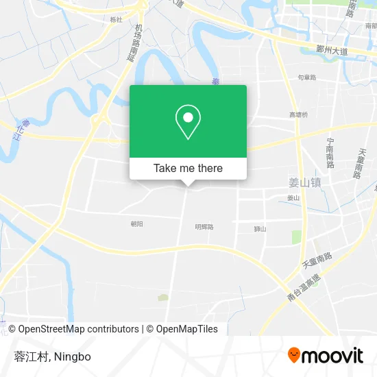 蓉江村 map