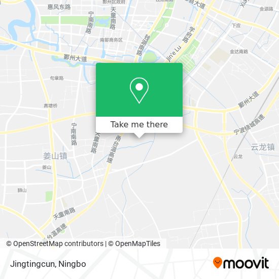 Jingtingcun map