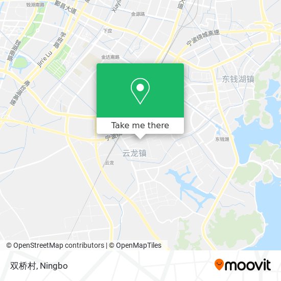 双桥村 map