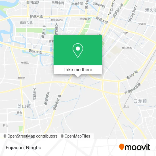 Fujiacun map