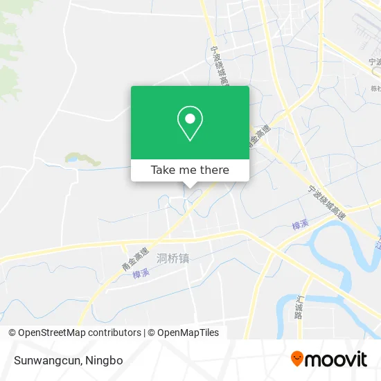Sunwangcun map