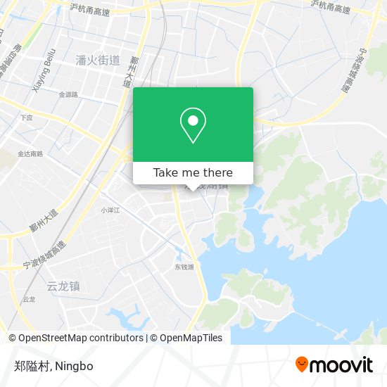 郑隘村 map