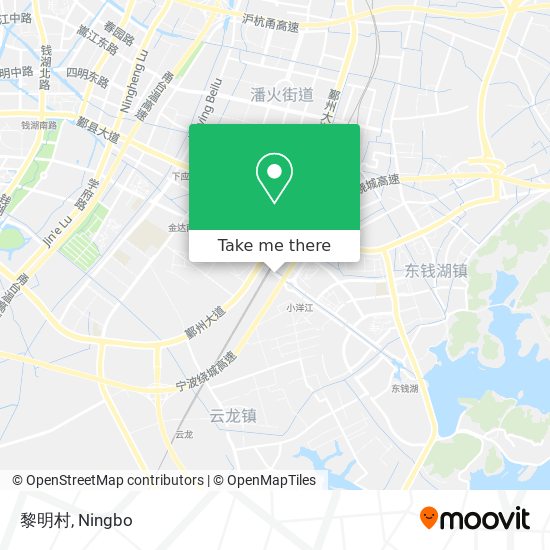 黎明村 map