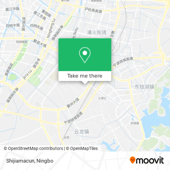 Shijiamacun map