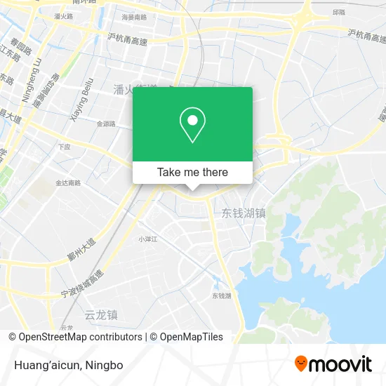 Huang’aicun map