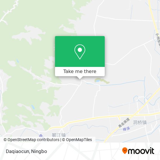 Daqiaocun map