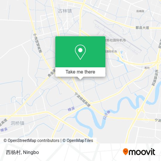 西杨村 map