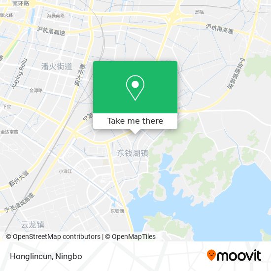 Honglincun map