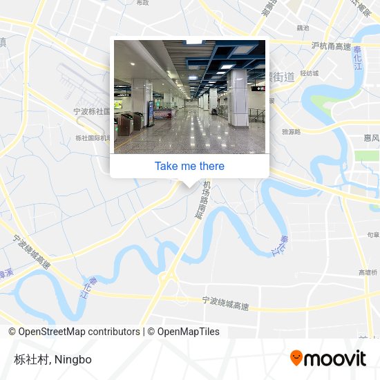栎社村 map