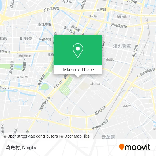 湾底村 map