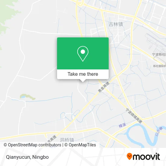 Qianyucun map