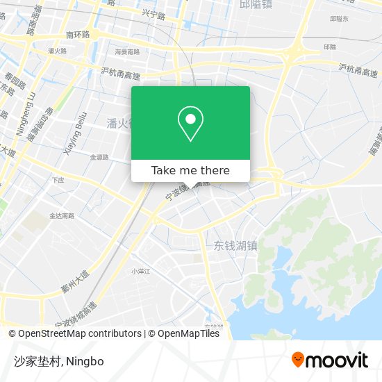 沙家垫村 map