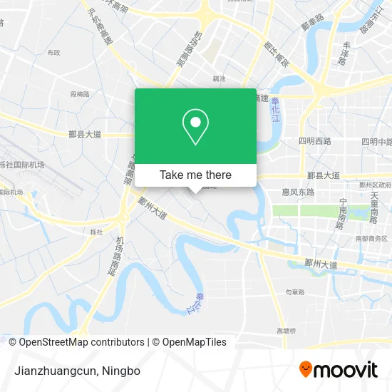 Jianzhuangcun map